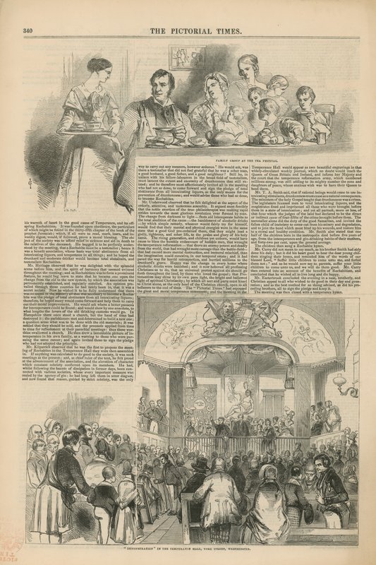 O movimento da temperança de English School