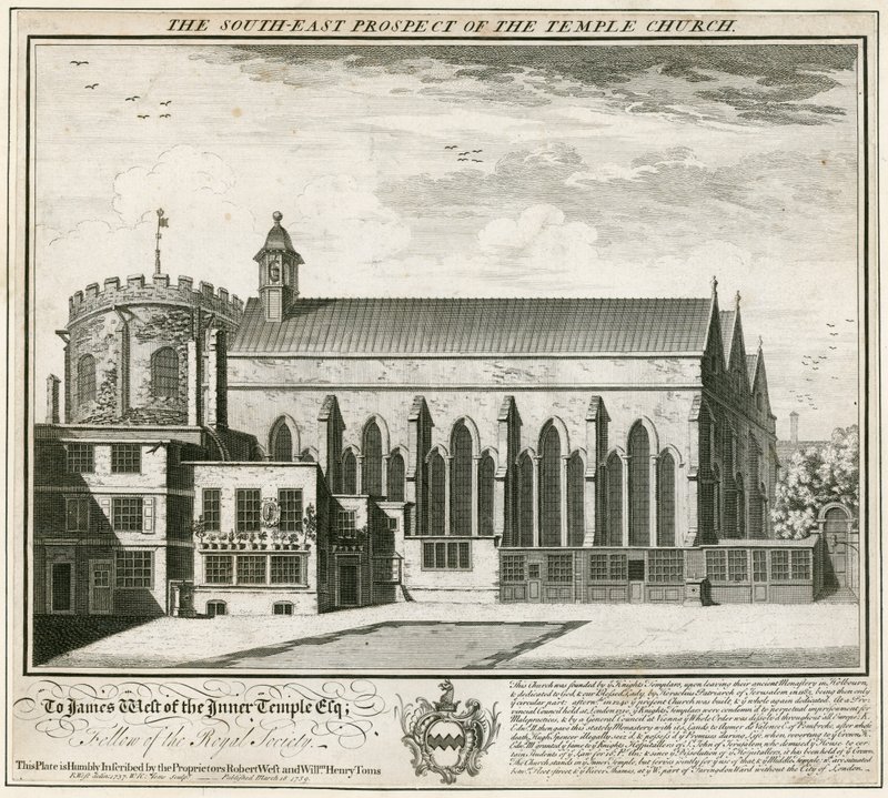 A igreja do templo de English School