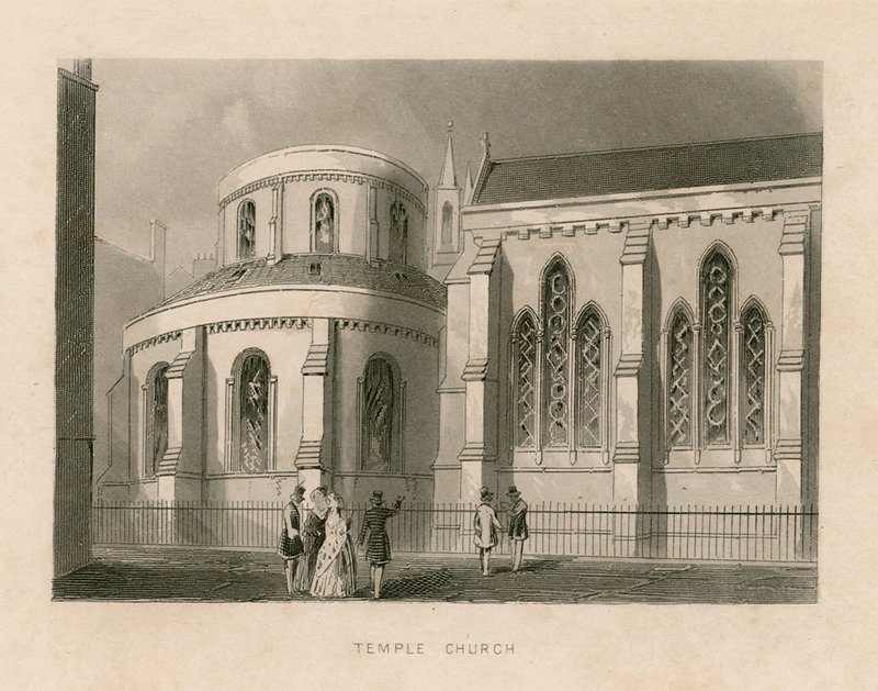 A igreja do templo de English School