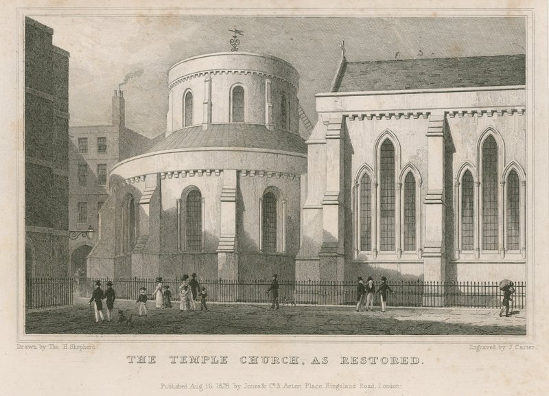 A igreja do templo de English School