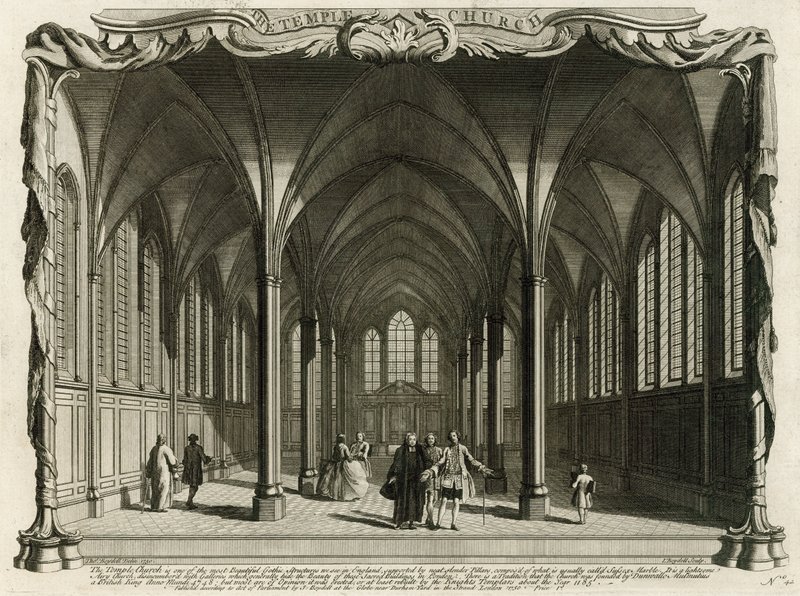 A igreja do templo de English School