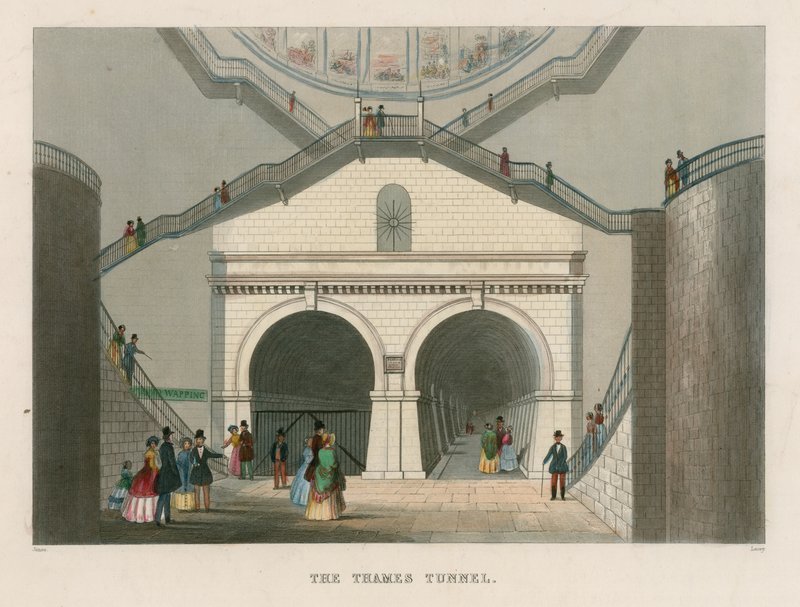 O Thames Tunnel de English School