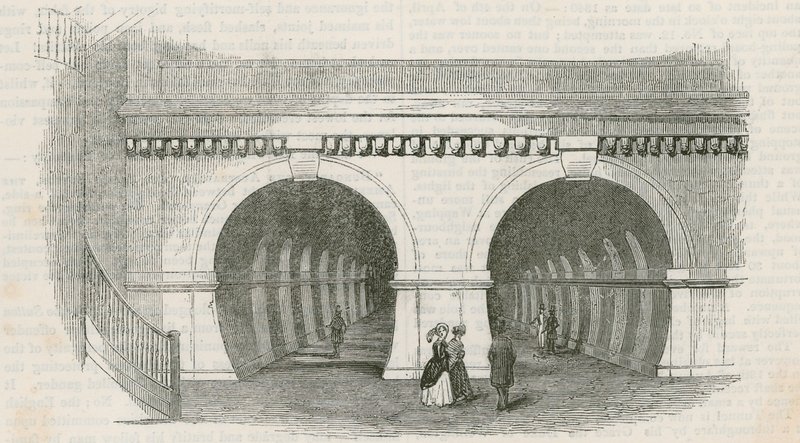 O Thames Tunnel de English School