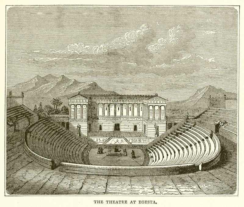 O teatro em Egesta de English School