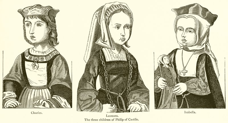 Os três filhos de Filipe de Castela de English School