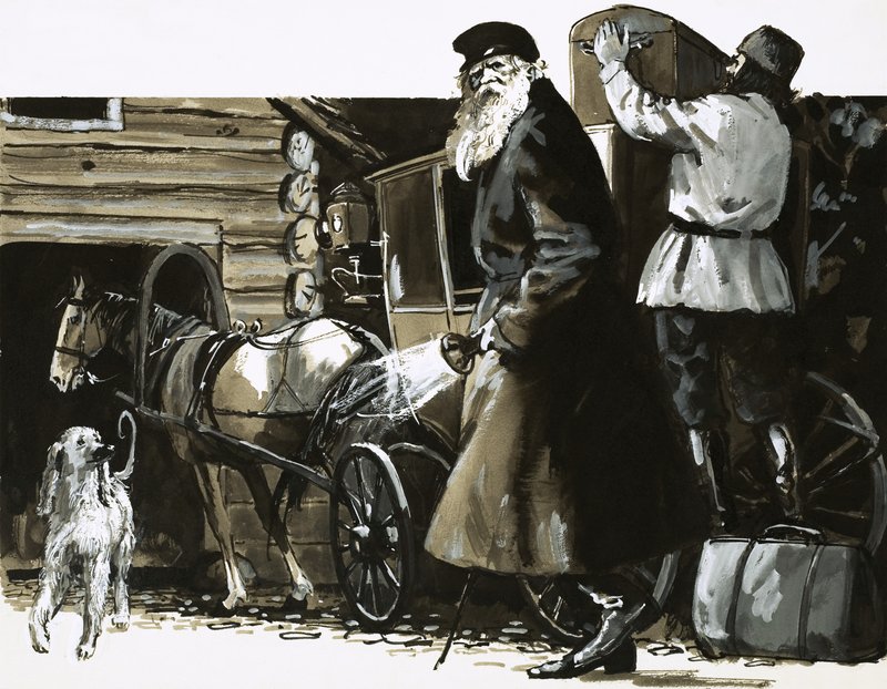 Os Titãs: O Gênio Excêntrico, Leo Tolstoy de English School