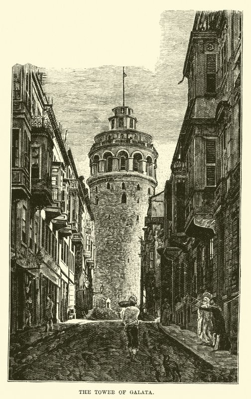 A torre de galata de English School