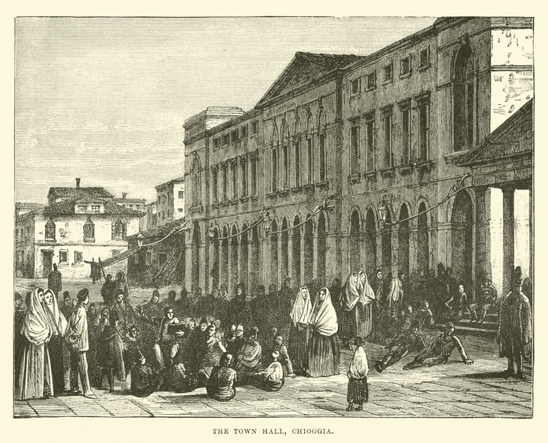 A, corredor cidade, Chioggia de English School