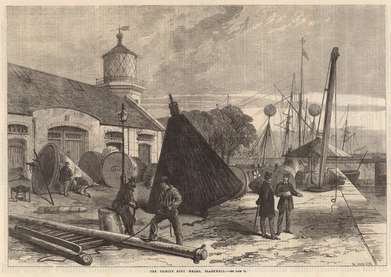 O cais da trindade, Blackwall de English School