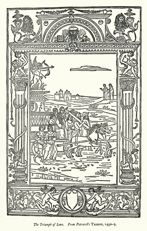 O Triunfo do Amor, do Trionfi de Petrarca de English School