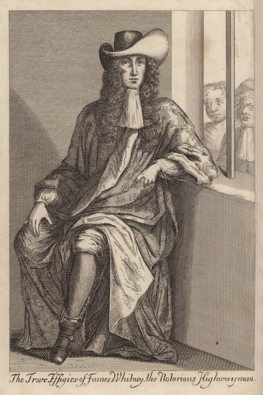 As verdadeiras efígies das fama Whitney, o notório Highwayman de English School