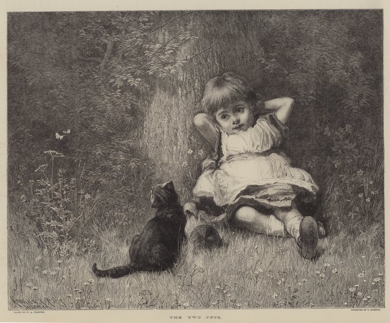 Os Dois Animais (gravura) de English School