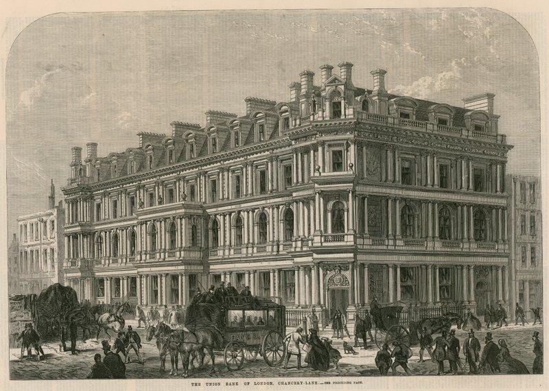 Banco da União de Londres, Chancery Lane, Londres de English School