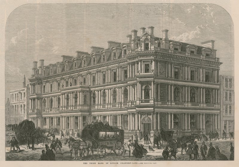 Banco da União de Londres na Chancery Lane de English School