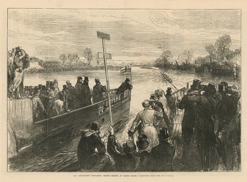 A corrida de barcos das universidades de English School