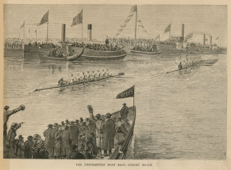 A corrida de barcos das universidades de English School