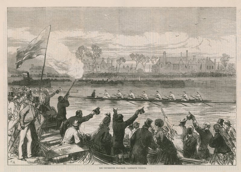 A corrida de barcos das universidades de English School