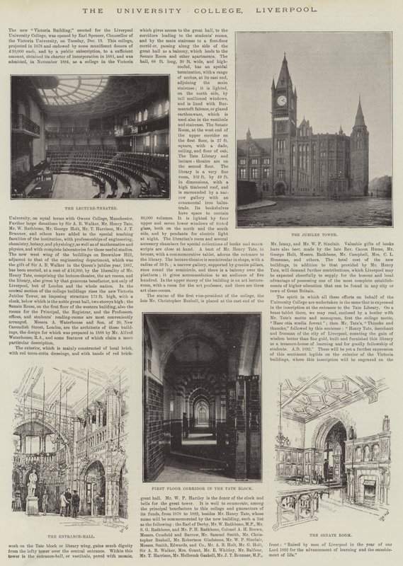 Colégio Universitário, Liverpool (gravação) de English School