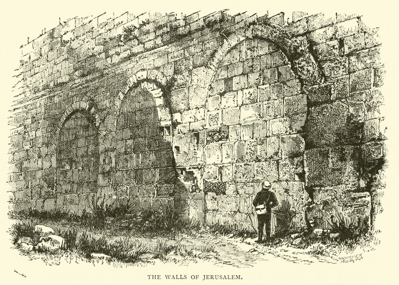 As muralhas de Jerusalém de English School