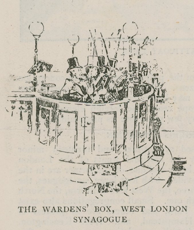 The Wardens Box, Sinagoga do Oeste de Londres de English School
