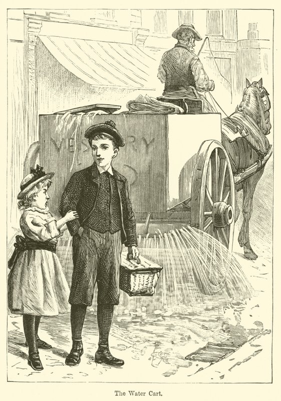 O Carrinho de Água (gravura) de English School
