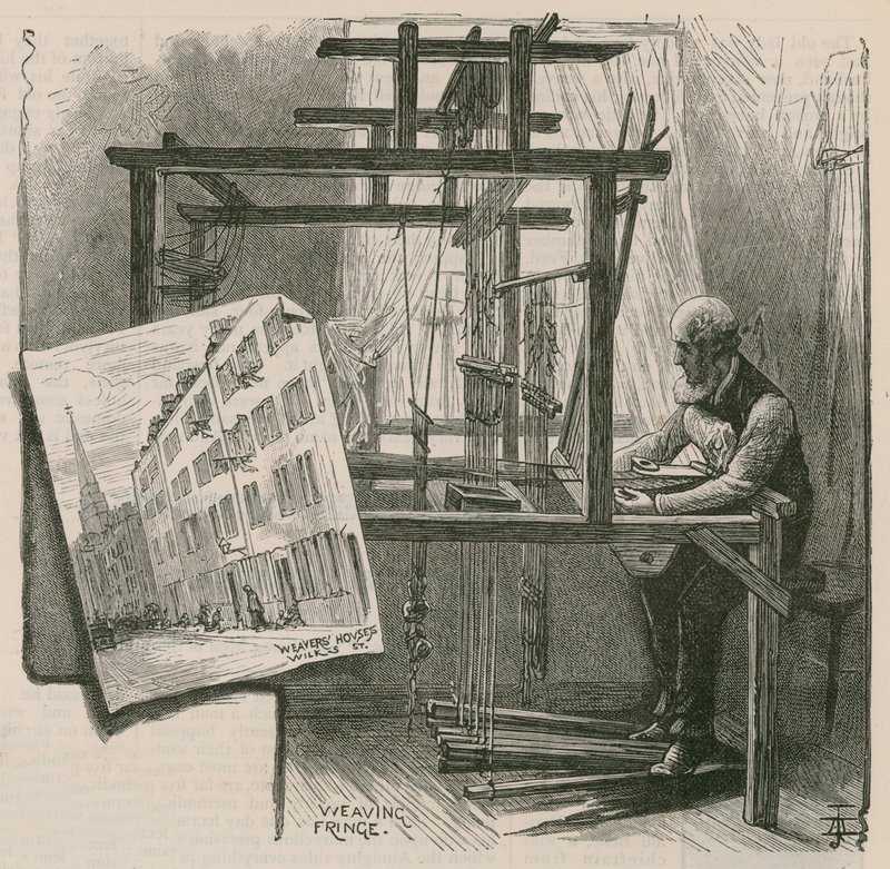 Os tecelões de Spitalfields de English School