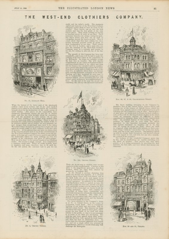 The West End Clothiers Company de English School