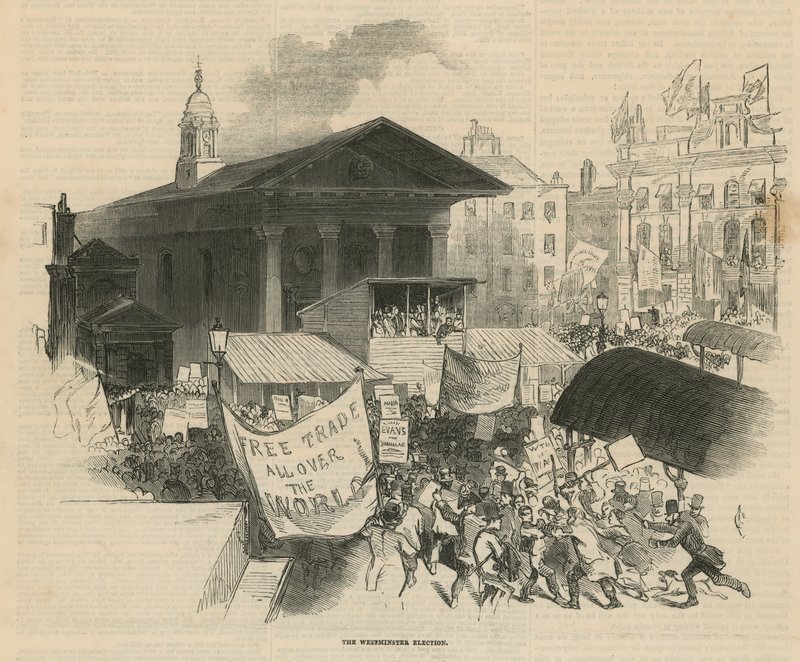 A eleição de westminster de English School