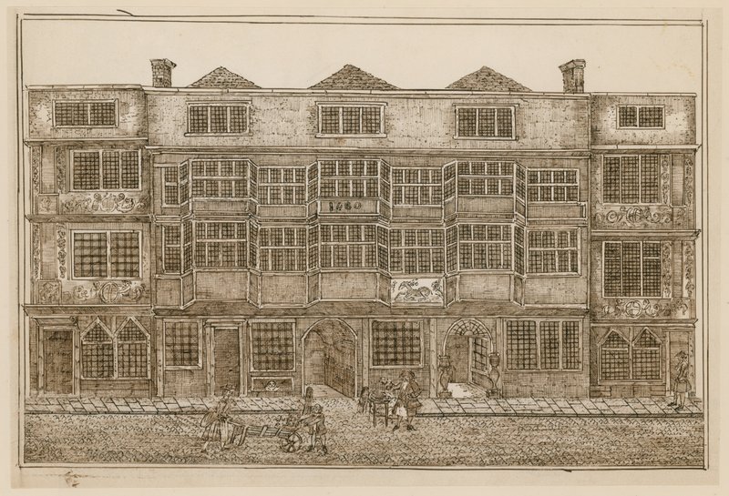 O cervo branco, rua de Bishopsgate de English School