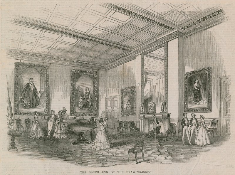 A casa de Whitehall de Sir Robert Peel de English School