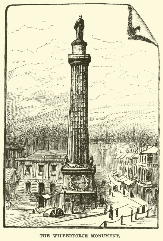 O monumento de Wilberforce de English School