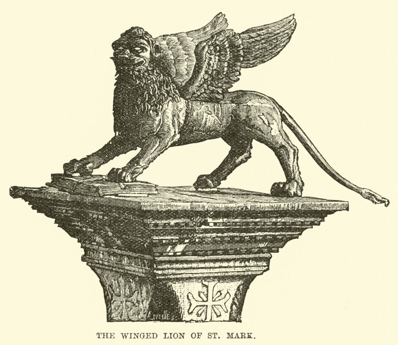 O Leão Alado de São Marcos de English School