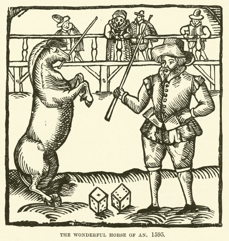 O maravilhoso cavalo de An, 1595 de English School