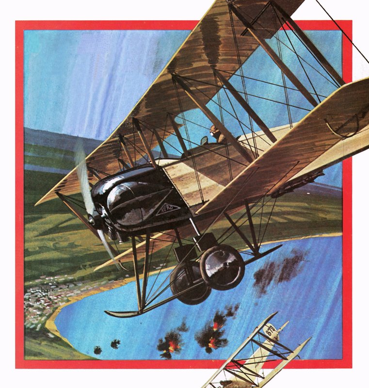 O guerreiro de madeira, ou AVRO 504 de English School