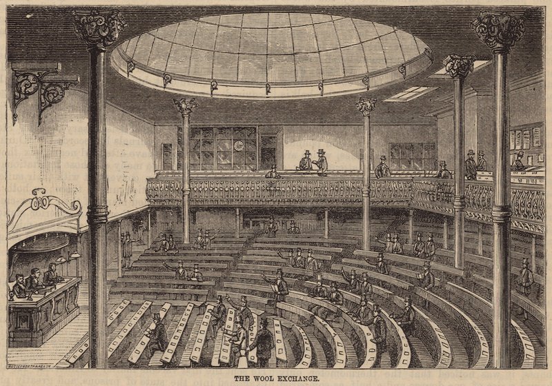 The Wool Exchange, Londres de English School