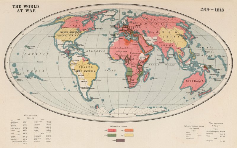 O mundo em guerra de English School