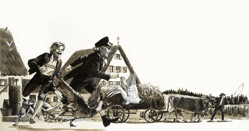 O Mundo da Confiança: Wanderers in Wonderland (Brothers Grimm) de English School