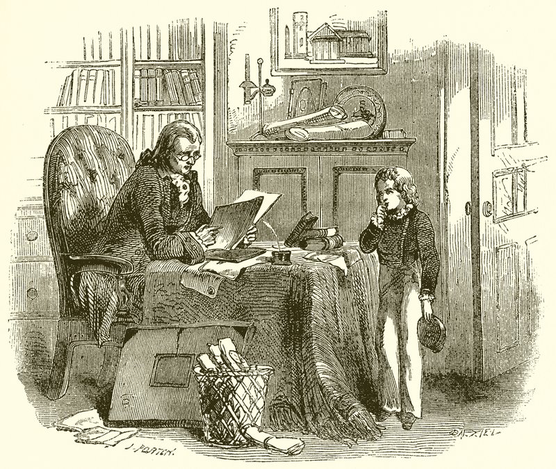 O jovem David Wilkie de English School