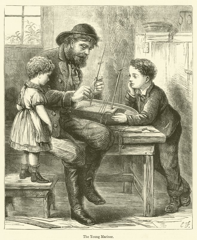 O Jovem Marinheiro (gravura) de English School