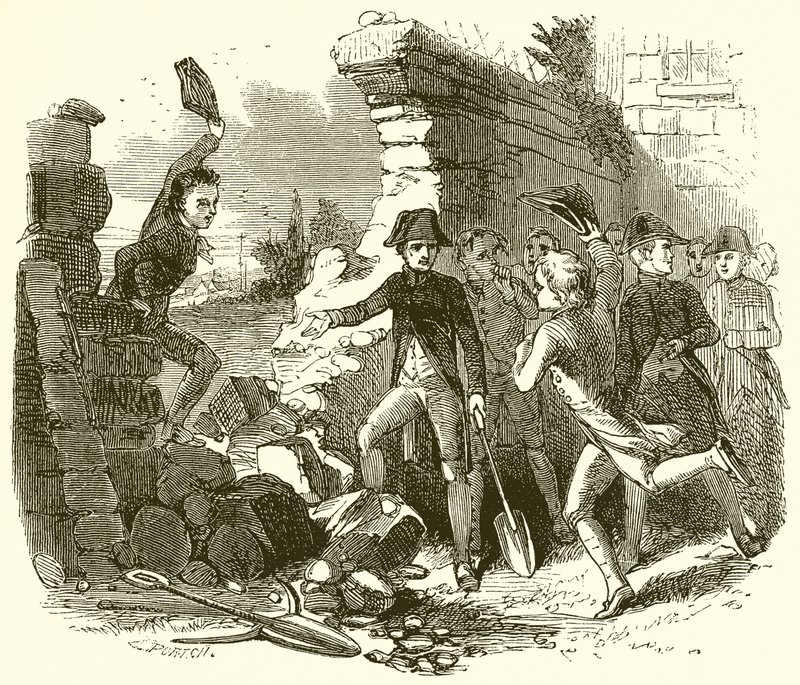 O jovem Napoleão Bonaparte de English School