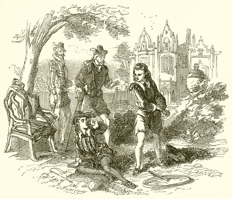 O jovem Oliver Cromwell de English School