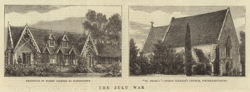 A Guerra Zulu (gravura) de English School
