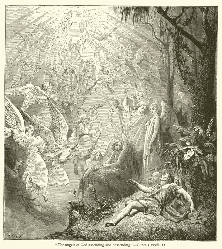 "Os anjos de Deus ascendentes e descendentes", Gênesis, xxviii de English School