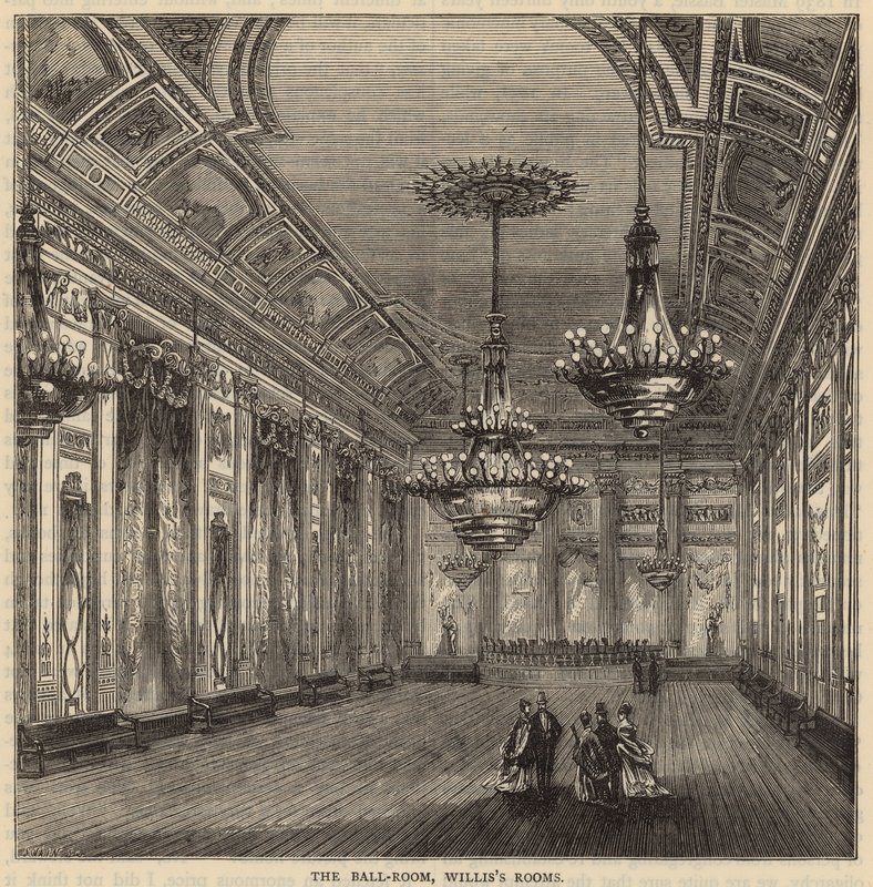 O salão de baile, Williss Rooms de English School