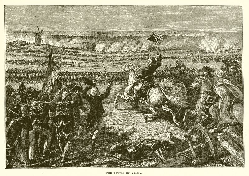 A batalha de Valmy de English School
