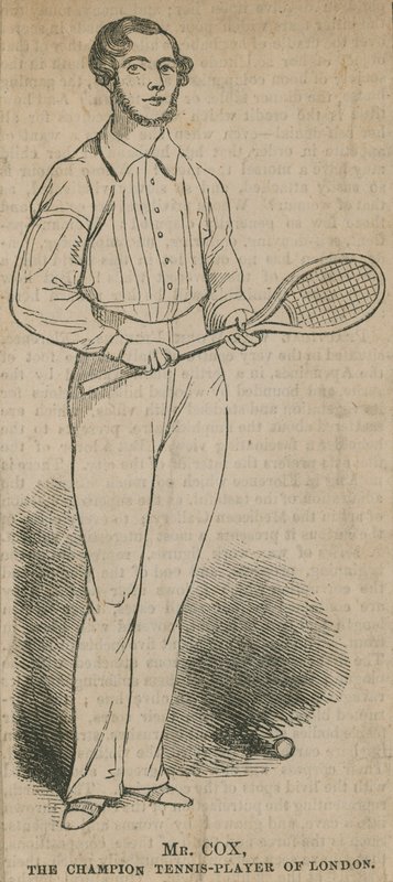 O tenista campeão de Londres de English School