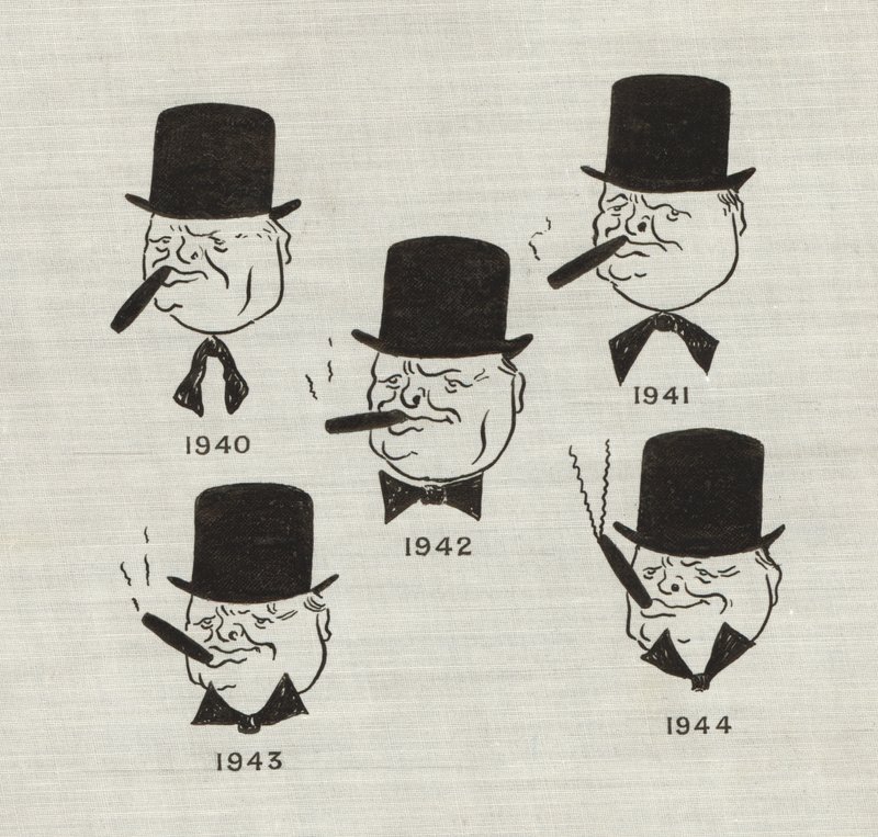 A mudança de humor do primeiro-ministro britânico Winston Churchill à medida que a Segunda Guerra Mundial avançava de English School