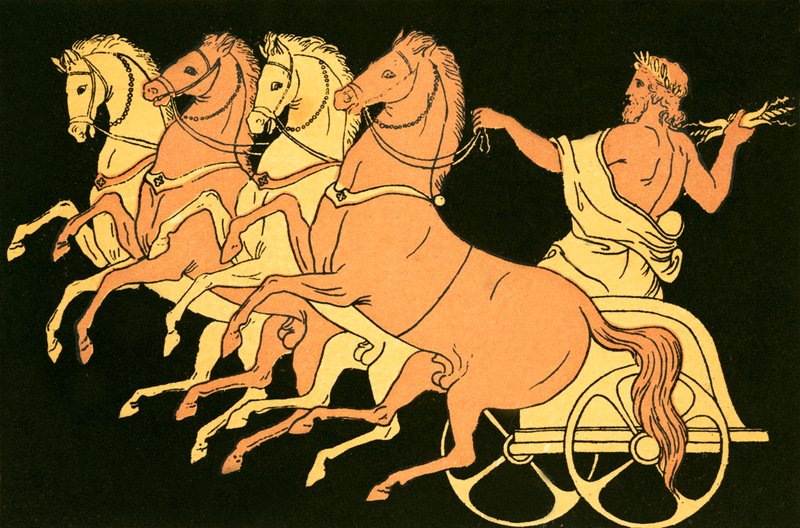 A carruagem de Zeus de English School