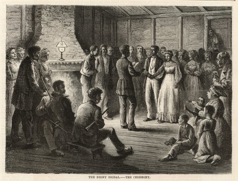 O ébano nupcial - a cerimônia de English School
