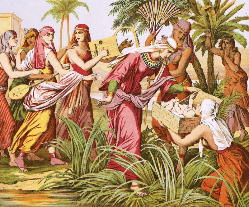 A descoberta de Moisés de English School